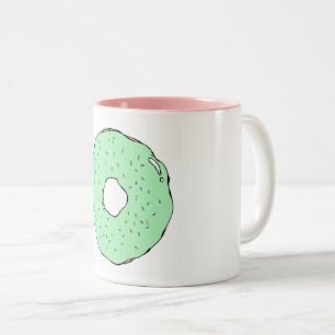 Green Donut Mug