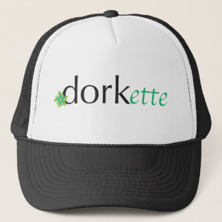 Green Dorkette Trucker Hat