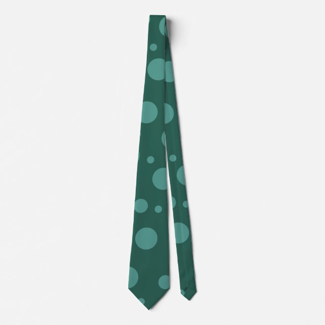 Green Dots Tie (Front)