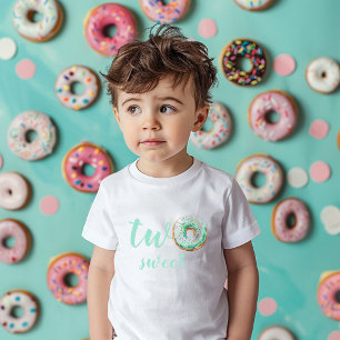  Green Doughnut Birthday Toddler T-Shirt