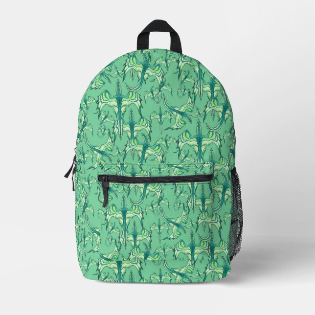 Green Dragon backpack (Front)