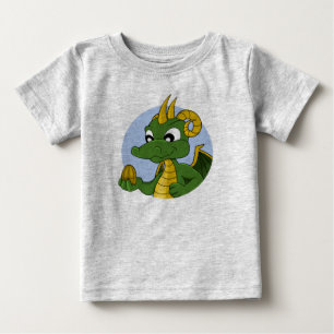 Green dragon cartoon baby T-Shirt