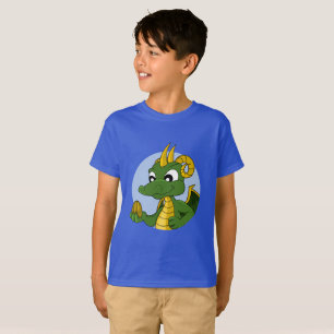 Green dragon cartoon T-Shirt