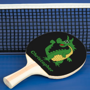 Green Dragon Design Ping Pong Paddle