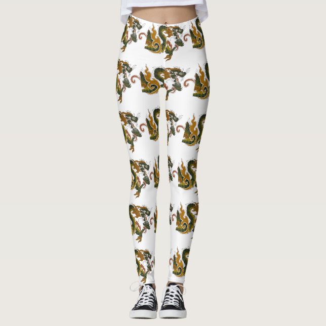 green dragon leggings (Front)