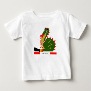 Green Dragon of city Mons, Belgium Baby T-Shirt