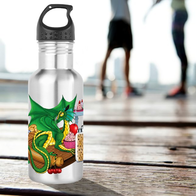 Green Dragon Pastry Chef 532 Ml Water Bottle (Creator Uploaded)