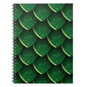 Green Dragon Scale Notebook