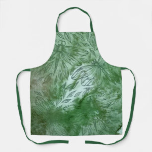 Green Dragonflies Dragonfly Lovers Apron