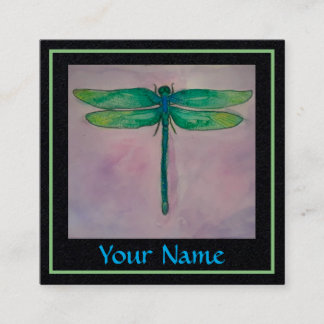 Green Dragonfly Business Cards