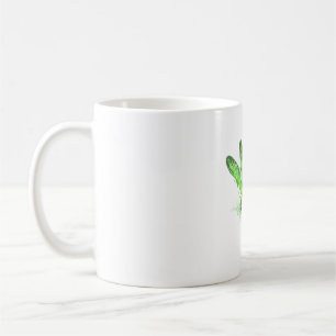 Green Dragonfly  Coffee Mug