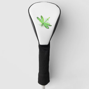 Green Dragonfly  Golf Head Cover