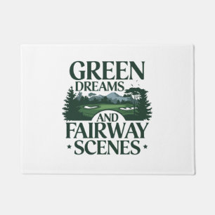 Green Dreams, Golf Trendy Doormat