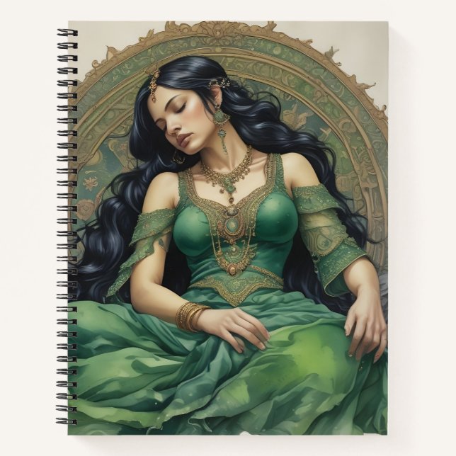 Green Dreams Notebook (Front)