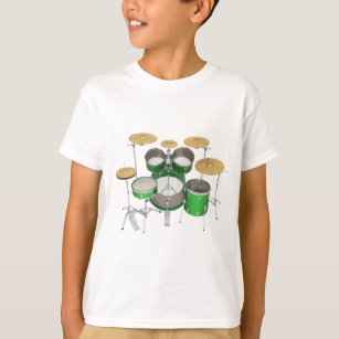 Green Drum Kit: T-Shirt
