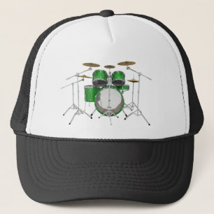 Green Drum Kit: Trucker Hat