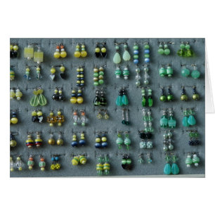 Green Earrings