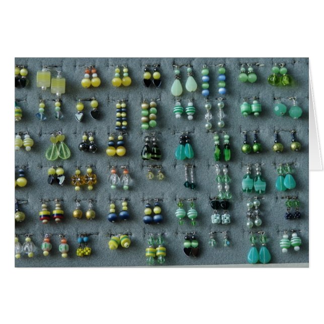 Green Earrings (Front Horizontal)