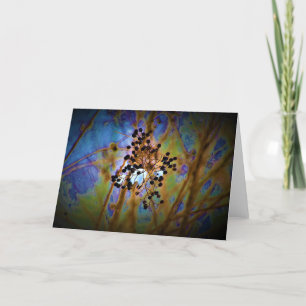 Green Earth / Abstract, card
