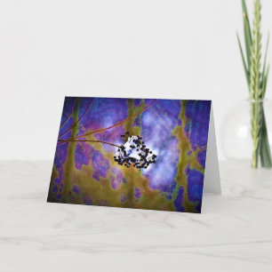 Green Earth / Abstract, card