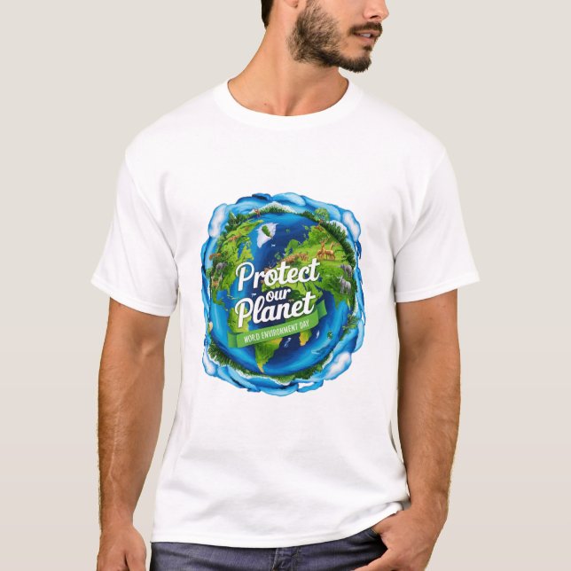 Green Earth, Bright Future T-Shirt (Front)