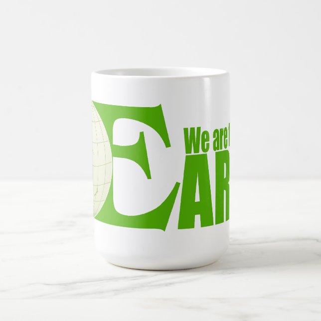 Green Earth Coffee Mug (Center)