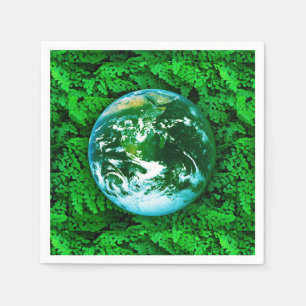 Green Earth - ecological awareness Napkin