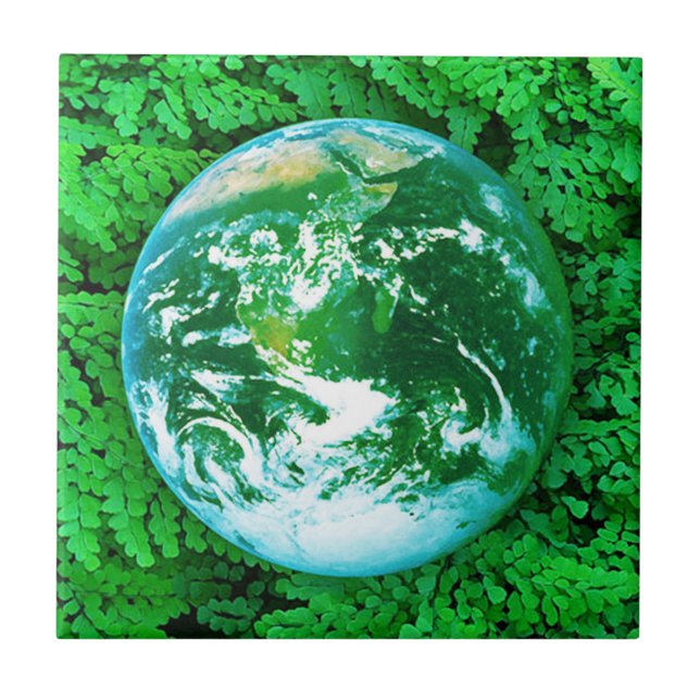 Green Earth, Ecological Awareness Tile (Front)