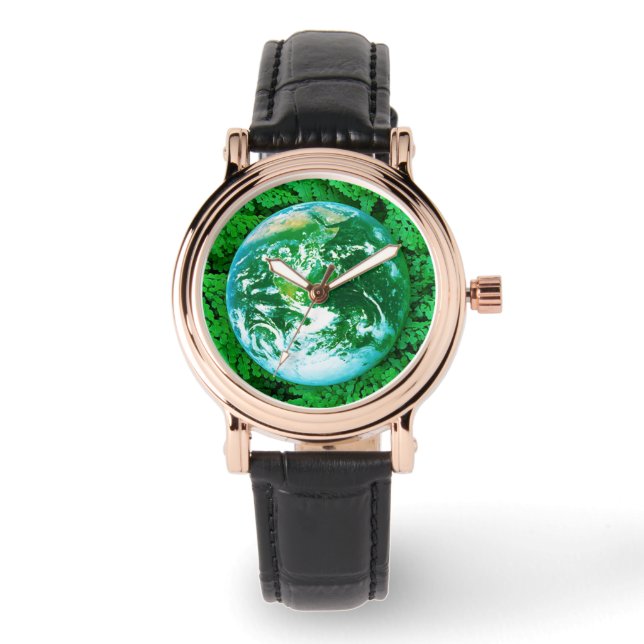 Green Earth - ecological awareness Watch (Front)