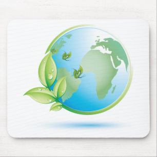 Green Earth Mouse Mat
