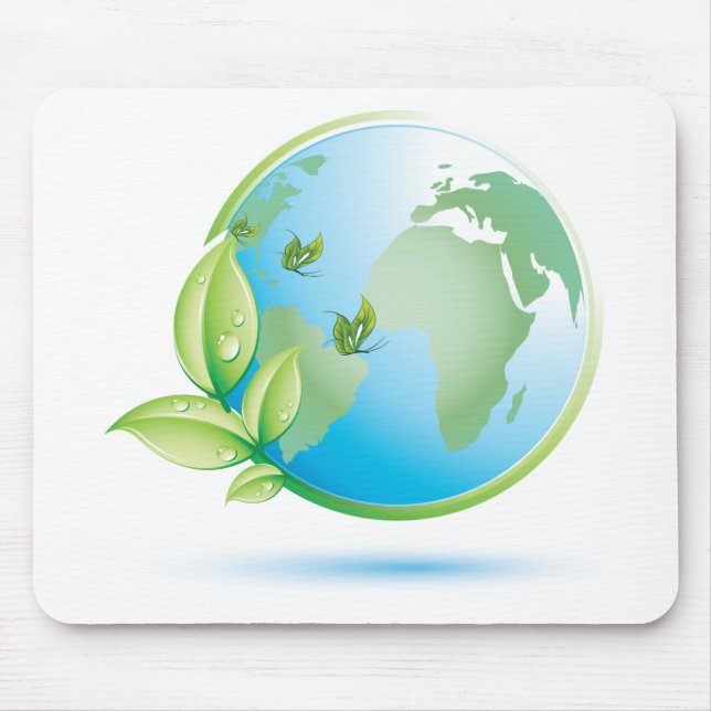 Green Earth Mouse Mat (Front)