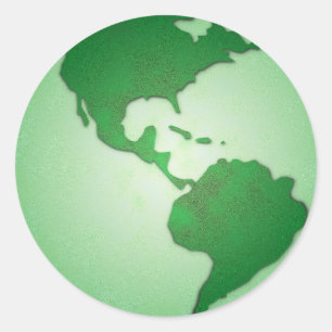 Green Earth Sticker