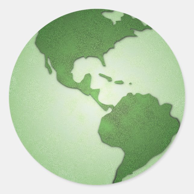 Green Earth Sticker (Front)