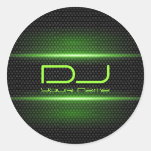 Green Effects DJ Sticker