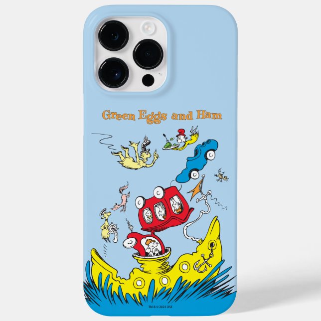 Green Eggs and Ham | I Do Not Like Them Anywhere Case-Mate iPhone Case (Back)