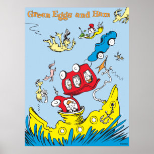 Green Eggs and Ham   I Do Not Like Them Anywhere Poster