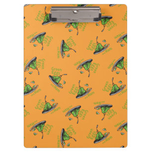 Green Eggs and Ham Pattern Clipboard