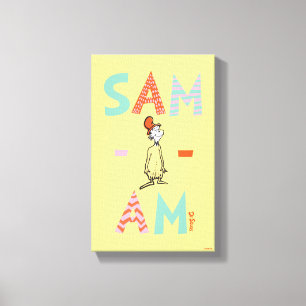 Green Eggs and Ham   Sam-I-Am Canvas Print