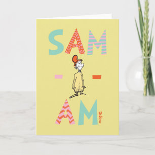 Green Eggs and Ham   Sam-I-Am Card