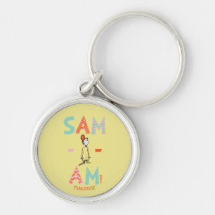 Green Eggs and Ham   Sam-I-Am Key Ring
