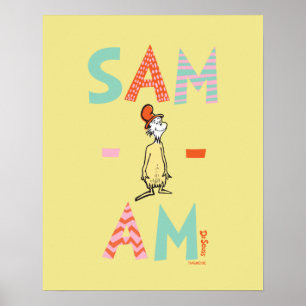 Green Eggs and Ham   Sam-I-Am Poster