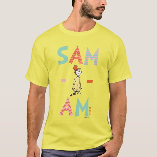 Green Eggs and Ham | Sam-I-Am T-Shirt (Front)