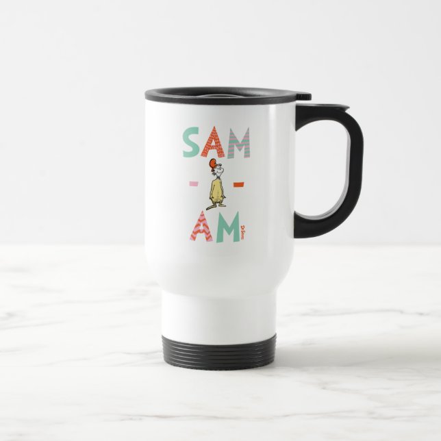 Green Eggs and Ham | Sam-I-Am Travel Mug (Right)