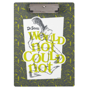 Green Eggs and Ham Would Not Could Not Clipboard