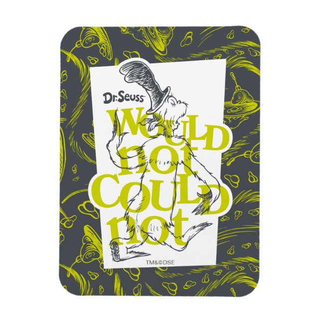 Green Eggs and Ham | Would Not Could Not Magnet (Vertical)