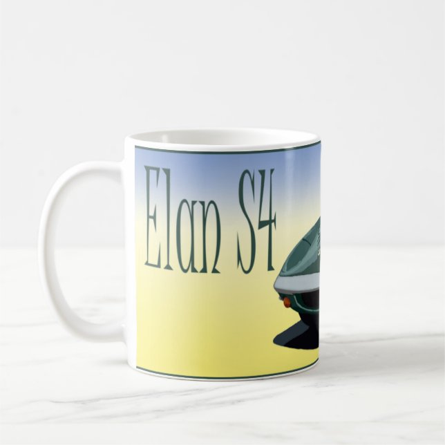 Green Elan S4 Coffee Mug (Left)