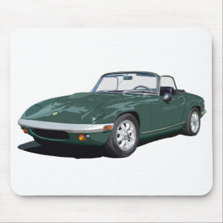 Green Elan S4 Mouse Mat