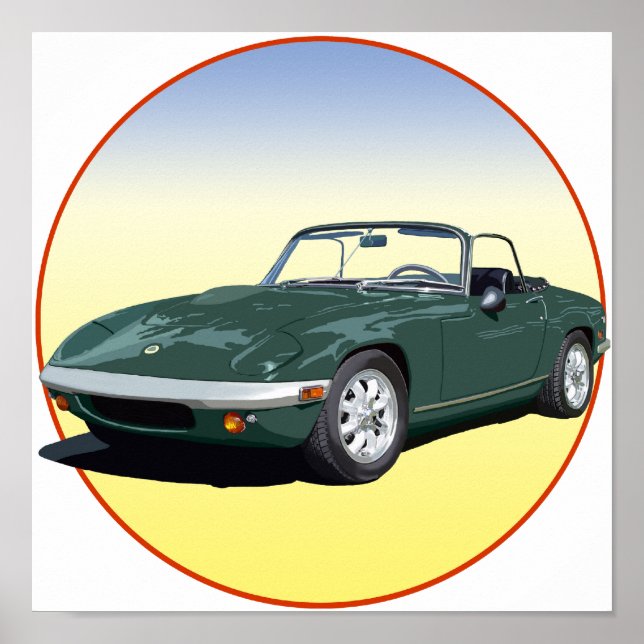 Green Elan S4 Poster (Front)