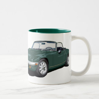 Green Elan S4 Two-Tone Coffee Mug
