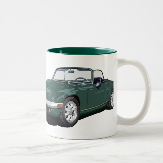 Green Elan S4 Two-Tone Coffee Mug
